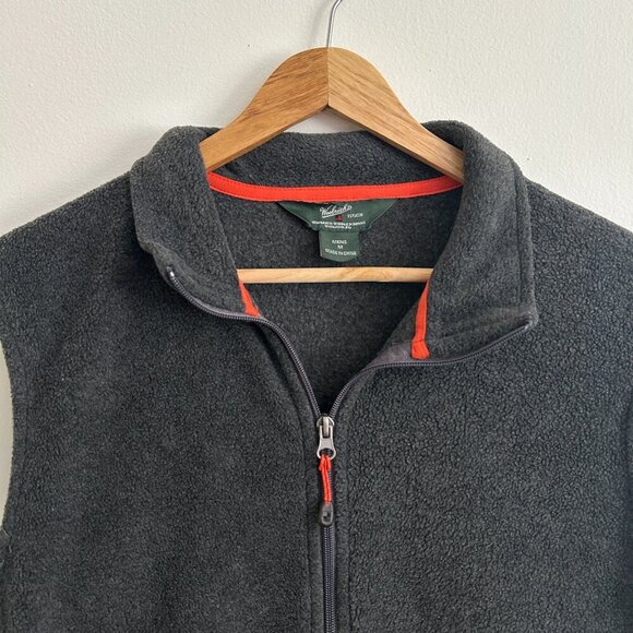 Woolrich Men's Gray Fleece Vest - Medium - Picture 3 of 5